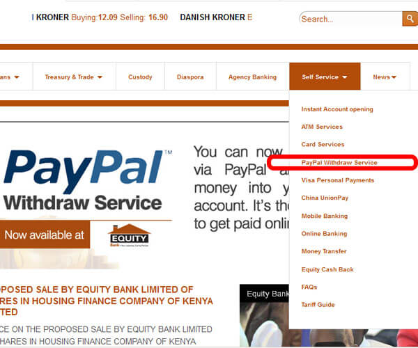 PayPal withdrawal in kenya - Withdraw PayPal