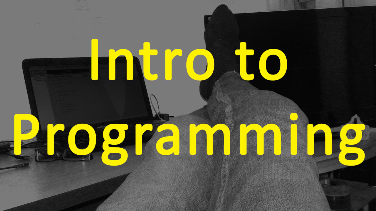 Intro to coding basics – Pogramming for beginners