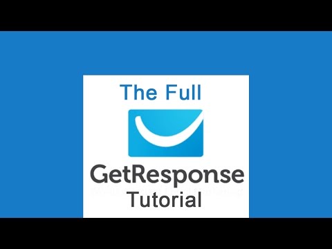 1. Getresponse Tutorial Introduction [video]