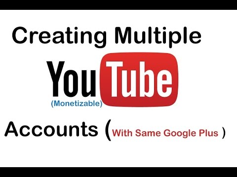 How to create a second youtube channel under the same Google accounts