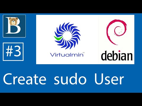 Create sudo user - Debian 10  - Create root admin user