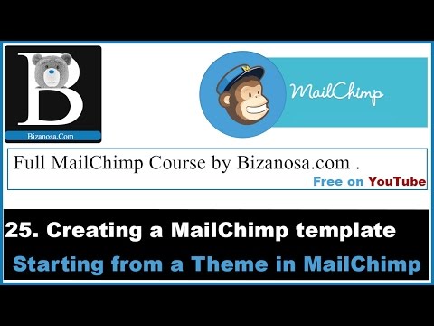 25. MailChimp themes - second mailchimp template