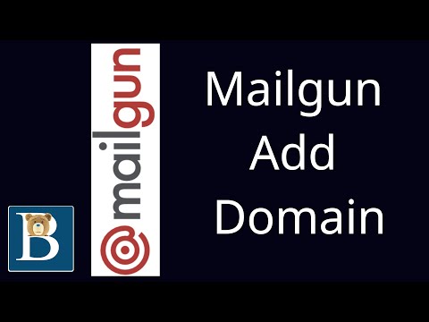 Add domain to Mailgun and verify DNS records Sample with Cloudflare Mailgun smtp setup