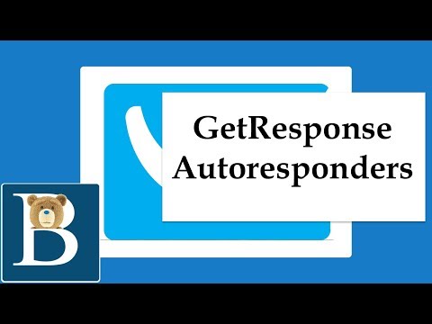 How to create Autoresponders Getresponse