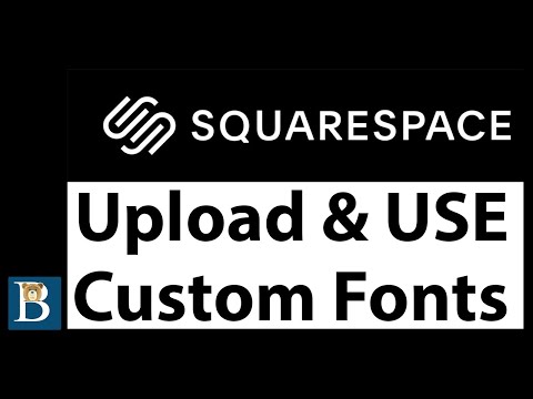Upload and use Squarespace custom font - Custom Font CSS