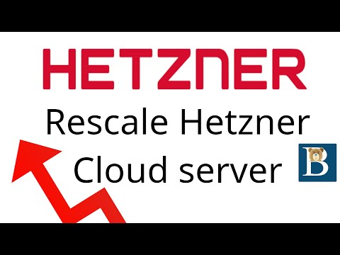 How to upgrade / resize Hetzner Cloud server vCPU and RAM - Rescale Hetzner server