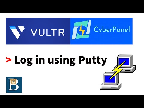 #3 How to use Putty to log into your server - login - Cyberpanel Tutorial