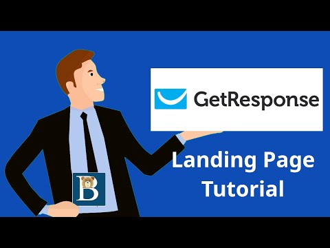 Getresponse Landing page tutorial for beginners - Full Getresponse Tutorial