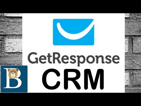 GetResponse CRM Tutorial - CRM Video Overview