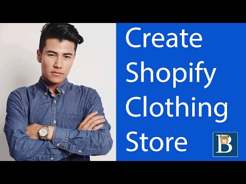 How to Create Shopify Clothing Store - Free Video Tutorial
