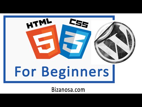 Learn [HTML] { CSS } and WordPress (WP) in 3 hours
