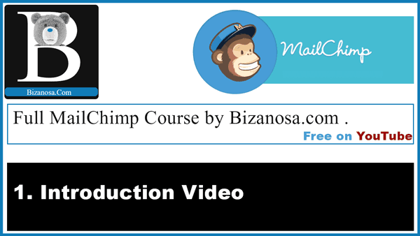 1. Watch the Introduction to this MailChimp Course