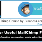 Other Mailchimp forms and emails to learn how to edit