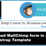 embedded forms in mailchimp. Embeding forms in HTML page