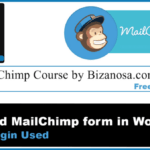 embed mailchimp signup form on wordpress
