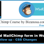 following css for mailchimp form embedded
