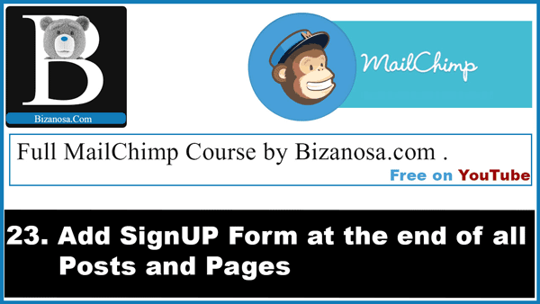 23. Add signup form on all posts using PopUpAlly plugin