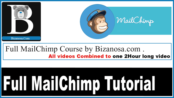 Full length MailChimp course video compilation
