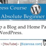 WordPress video tutorials for beginners