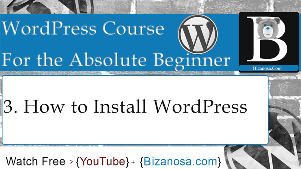 3. Installing WordPress (XAMPP)