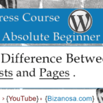 Difference between wordpress posts and pages