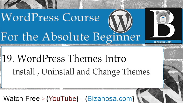 19. Working with WordPress Themes