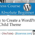 How to create a WodPress child theme