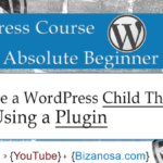 A WordPress child theme plugin