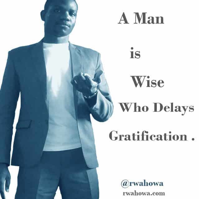 A man is wise - rwahowa quotes