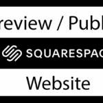 How do I Preview in squarespace?