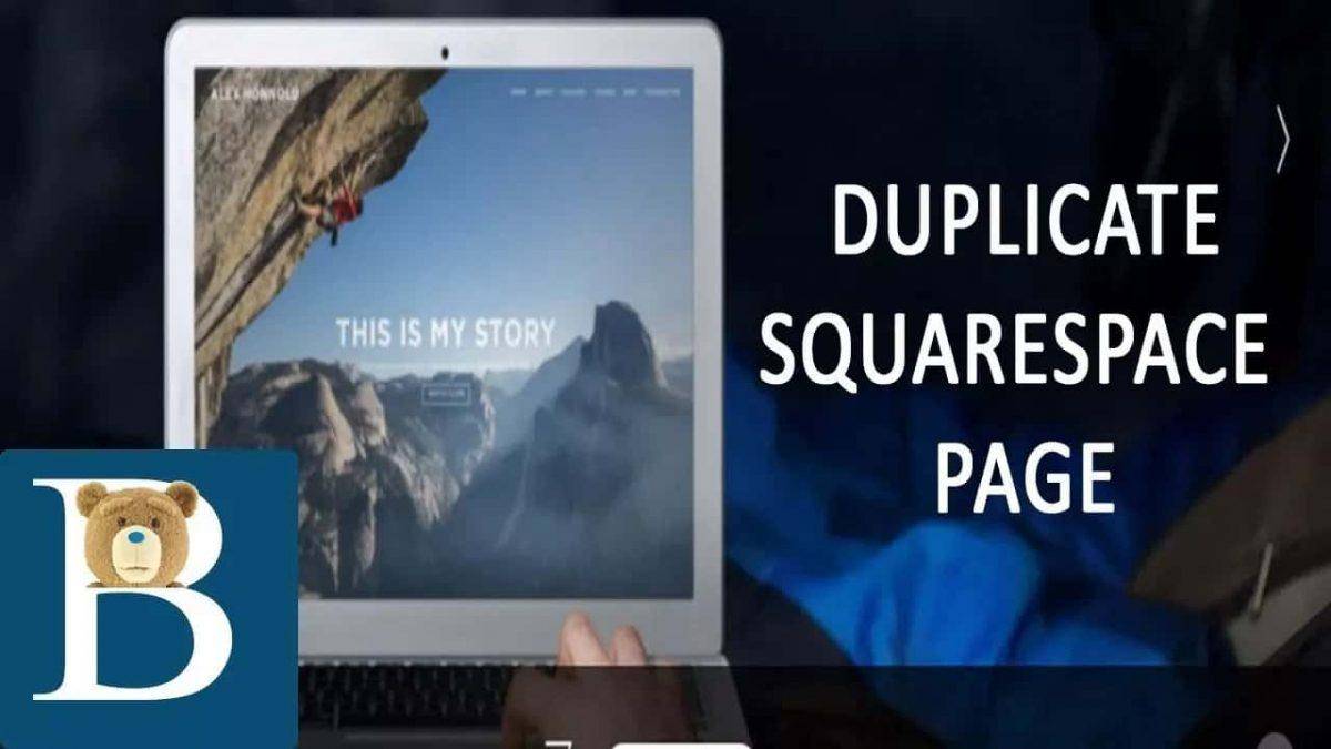 How to duplicate a squarespace page