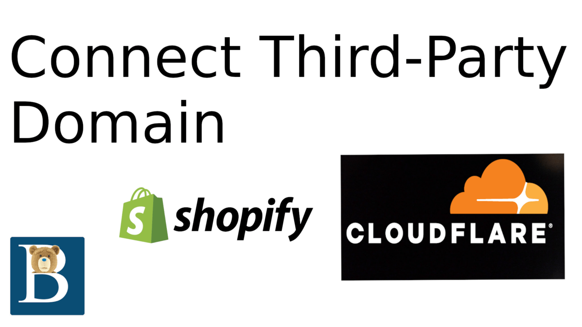 Connect Third Party Domain To Shopify