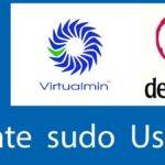 Create sudo user - Debian 10 - Create root user - admin user - Virtualmin Tutorial on Debian