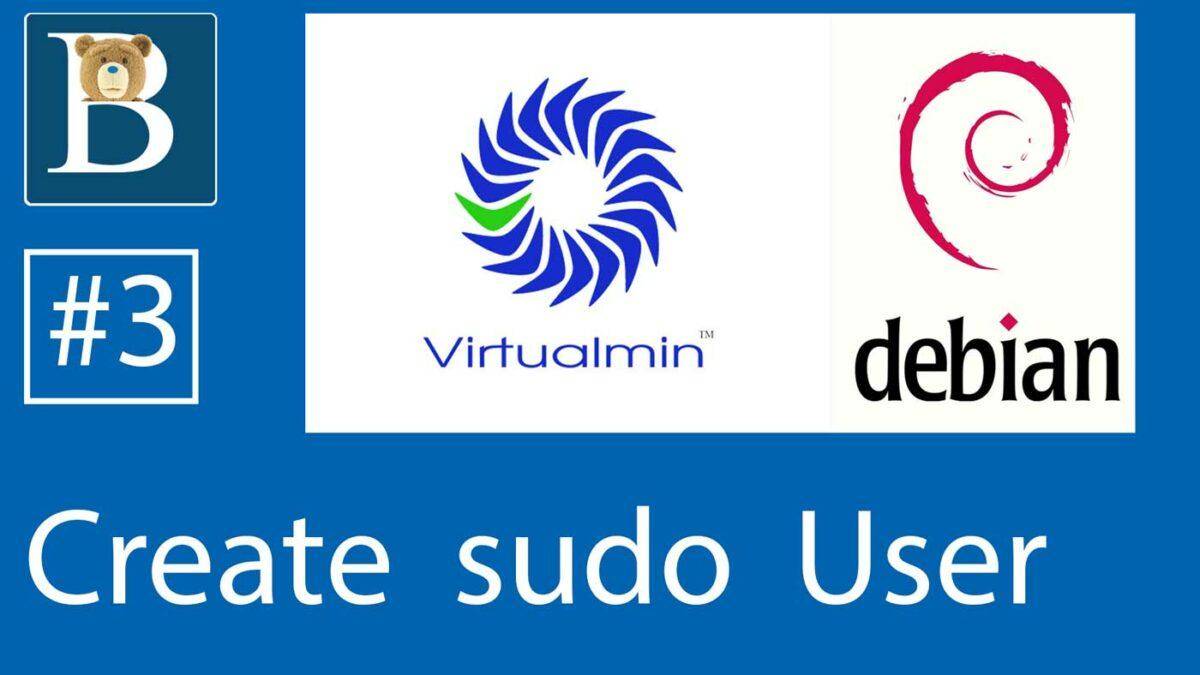 Create sudo user - Debian 10  - Create root admin user