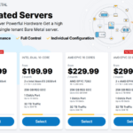 Affordable dedicated servers