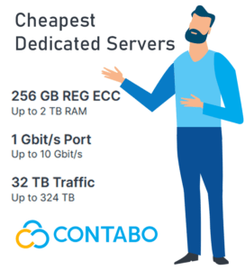 Cheapest dedicated Server provider. View prices.