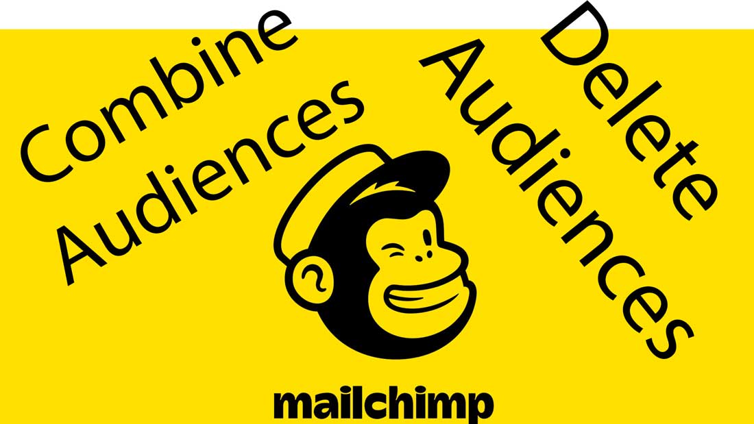 Mailchimp Combine Audiences - Delete Audiences