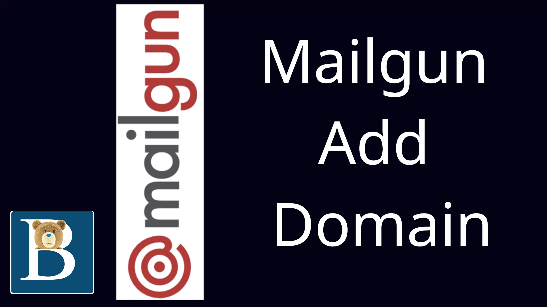 Mailgun SMTP setup domain with Cloudflare DNS